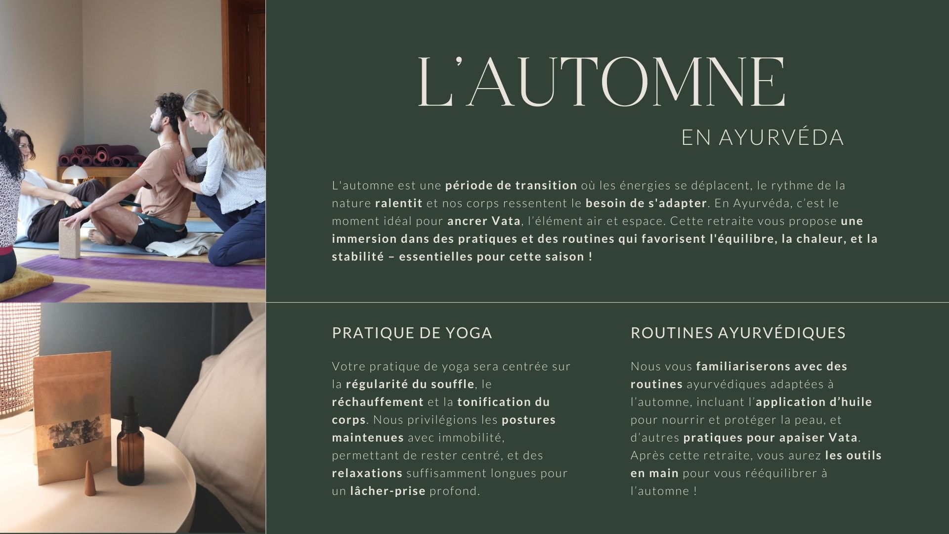 Yoga Ayurveda retraite