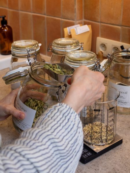 produits naturels tisane sur-mesure ayurvédique La Clairière Mons